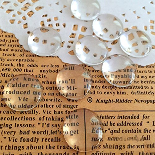 3 Transparent+cabochons+cabochon+Non+calibrated+Necklaces