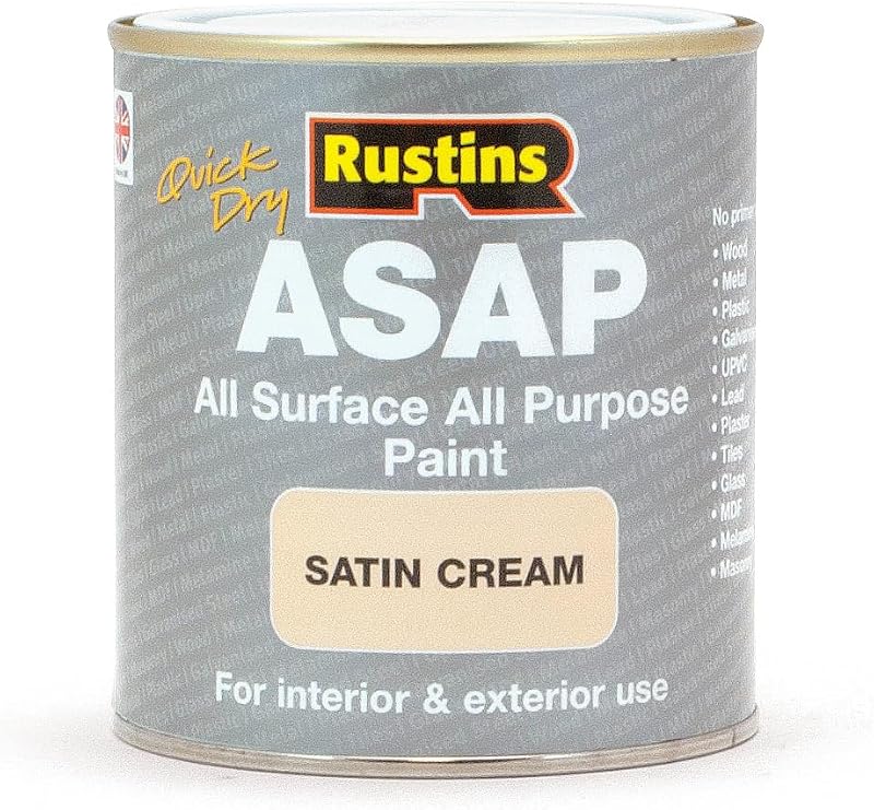 Rustins ASAP Paint Cream 500 ml Fast Dry Low Odour