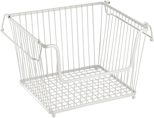 Amazon Com Interdesign York Lyra Kitchen Organizer Basket Large