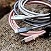 USB Type C Cable, SYDE (5FT) USB 3.0 to USB C Cable Durable Charger Nylon Braided Cord for Samsung Galaxy Note 8 S8 plus, Google Pixel 2 XL, Moto Z Z2, LG V30 G5 G6 V20 Nintendo Switch More(Rose Gold)