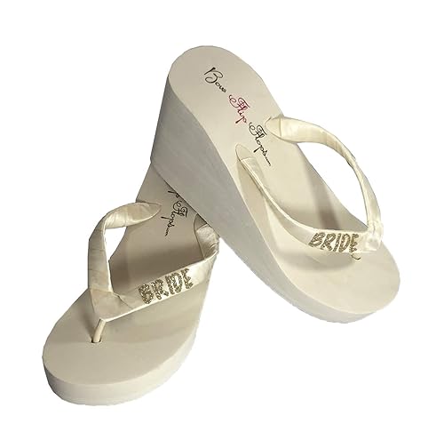 bride flip flops amazon