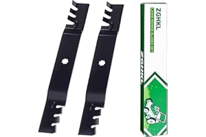 ZGHKL GX22151 GY20850 Lawn Mower Blades Gator Mulching Blades for John Deere 42 Inch Deck Riding Mower Replacement for S100 D