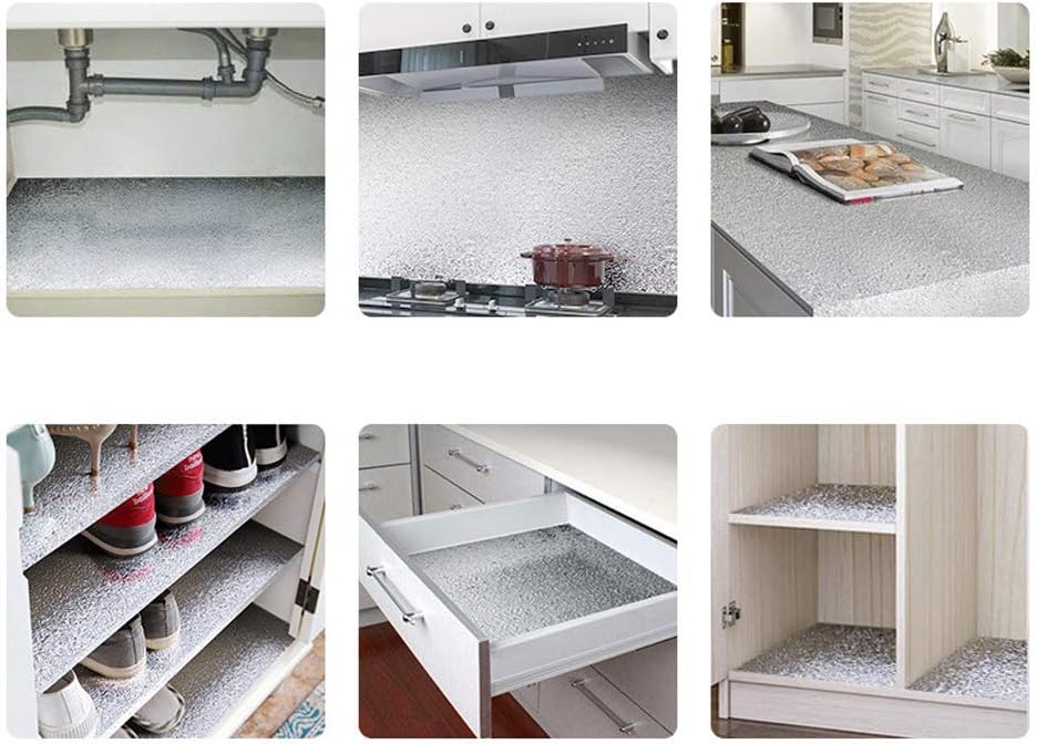 ZANPOON Kitchen Aluminum Foil Wallpaper - Image 5