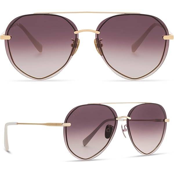 Amazon.com: DIFF Vittoria Square Designer Sunglasses for Women