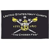 AZ FLAG USA navy chiefs Flag 2' x 3' - american army flags 60 x 90 cm - Banner 2x3 ft