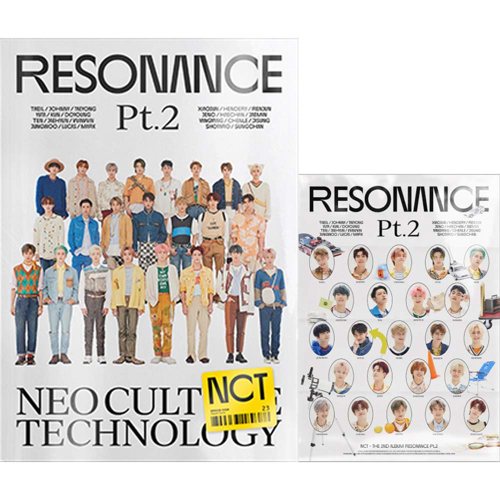 NCT 2020 RESONANCE PT.2 'ARRIVAL' 2nd Album – CD + Photobook + Poster + Card + Sticker (K-POP)