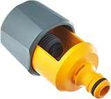 Hozelock Indoor Mixer Tap Connector Fits Square Round Mixer Taps 43x34mm view 3