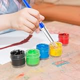 anezus Kids Paint Brushes Set 30 Jumbo Round & Large Flat Brushes view 7