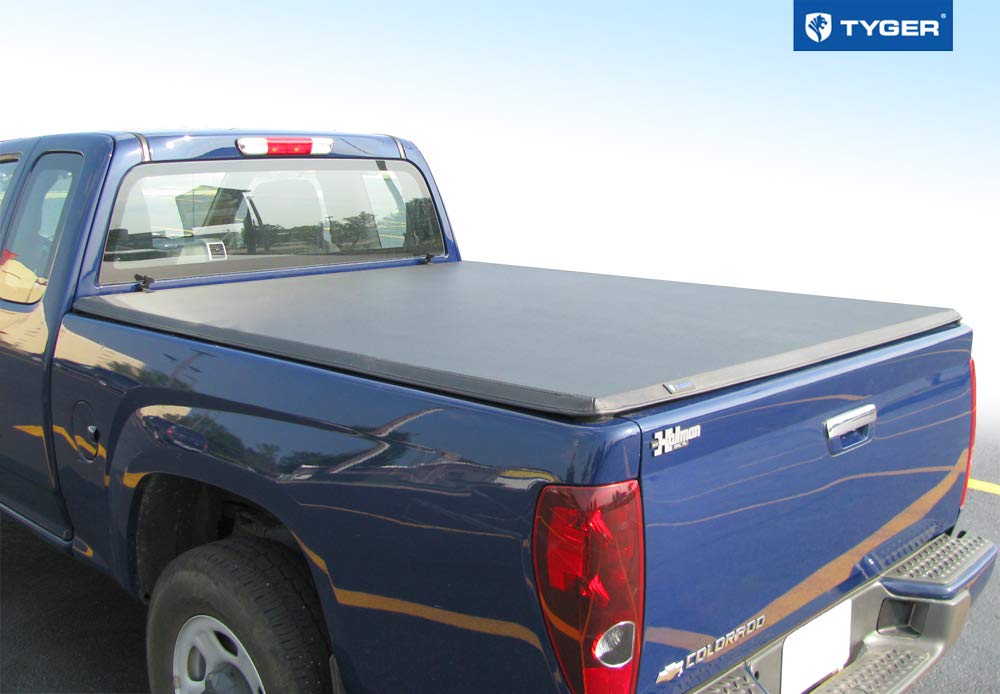 Soft Top T3 Tri Fold Truck Tonneau Cover Tg Bc3c1001 Works With 2004 2012 Chevy Colorado Gmc Canyon 2006 2008 Isuzu I350 Fleetside 5 Bed Tyger Auto Tonneau Covers