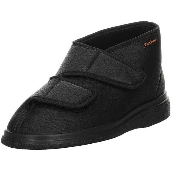 靴  Slipper Size 10 (28cm) NAVY Amazon.com | Fischer Unisex Top High Slippers, Black Black