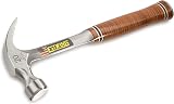 Estwing E20C 20oz Curved Claw Hammer Leather Grip Blue Finish 560g view 2