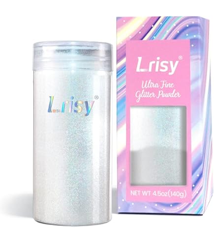 Hemway Argent Holographic Etoiles Craft Glitter Shaker Pour Arts Crafts Gobelets Papier De Verre Décorations Projets De Bricolage - 3mm- 80g / 2,8 Oz