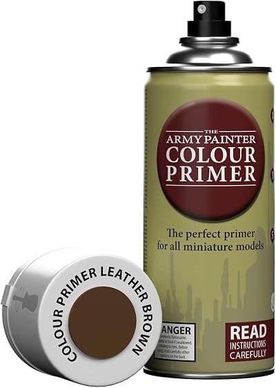 The Army Painter Colour Primer Leather Brown 400 mL Acrylic Spray Primer