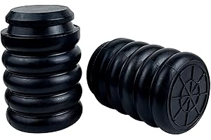 WAJELARA 1 Pair Rear Suspension Helper Spring Kit SSR-207-47 Compatible with Chevy Silverado 2500 HD 3500 HD 2011-2023 Replacement for GMC Sierra 2500 HD 3500 HD 2011-2023 black