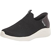 Skechers womens Hands Free Slip Ins Ultra Flex 3.0 Smooth Step Sneaker, Black, 10 Wide