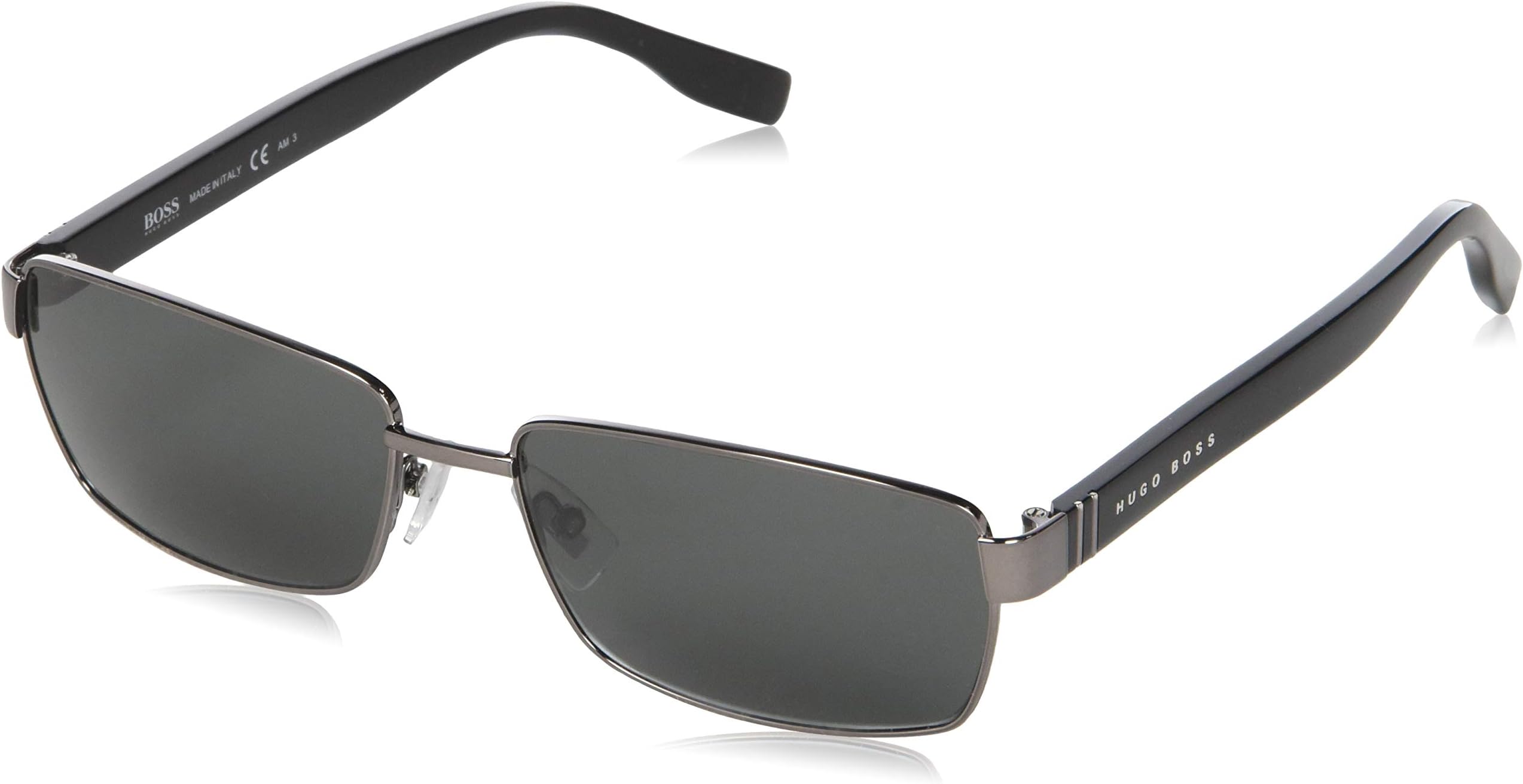 Boss Black Small Metal Sunglasses in Dark Ruthenium BOSS 0475/S V81 58
