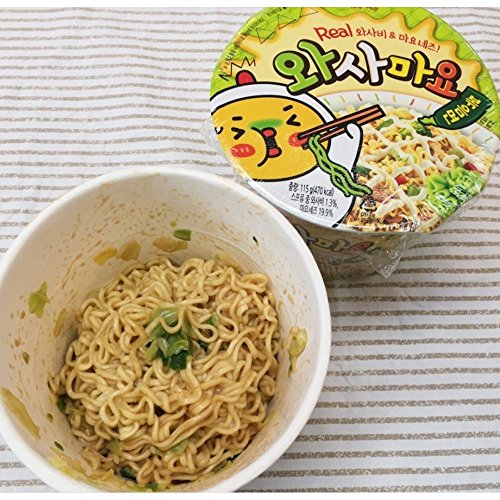 Samyang Real WasaMayo Stir Noodle / newly launched / wasabi mayo