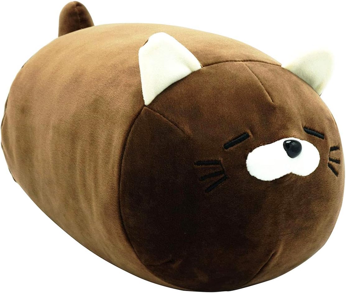 Onsoyours Plush Cat Pillow Toy Chubby Cute Kitten Kitty