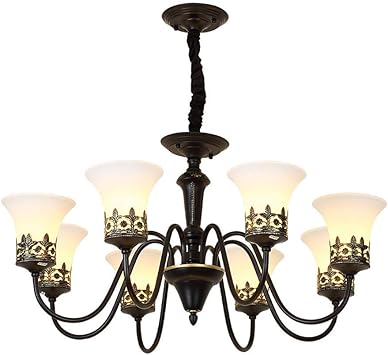 IG País de la Vendimia Lámpara de Cristal de Isla de Cocina, E27 de