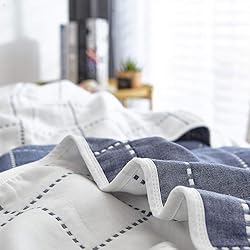 Joyreap 6 Layers of 100% Muslin Cotton Blanket for
