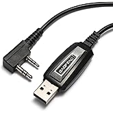 BAOFENG USB Programming Cable Two-Way Portable.for UV-5R 5RPlus, BF-888S BF-888S EX, 5RX3, 3RPlus, H777, BF-F8HP, 5RA, 5RE, with CD-ROM and Operating Instructions