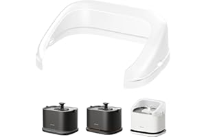 PETLIBRO Splash Shield for 3L Dockstream 2 Cat Water Fountain PLWF106 PLWF116 and PLWF305 Prevent Water Spills, Large top Radius, Easy to Remove & Clean