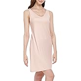MOSCOAL Womens Full Slip for Under Dress Tank Top Dress Slip Sleeveless Wide Straps