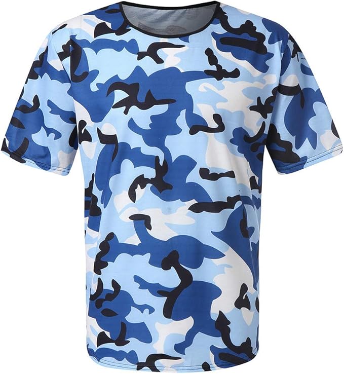 Nuevo Body Building Camuflaje Camiseta Hombres ejército táctico ...