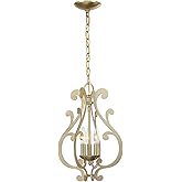 Savoy House 7-6095-3-127 Lombard Transitional Glam Pendant, 3-Light 180 Total Watts, 17" H x 12" W, Noble Brass