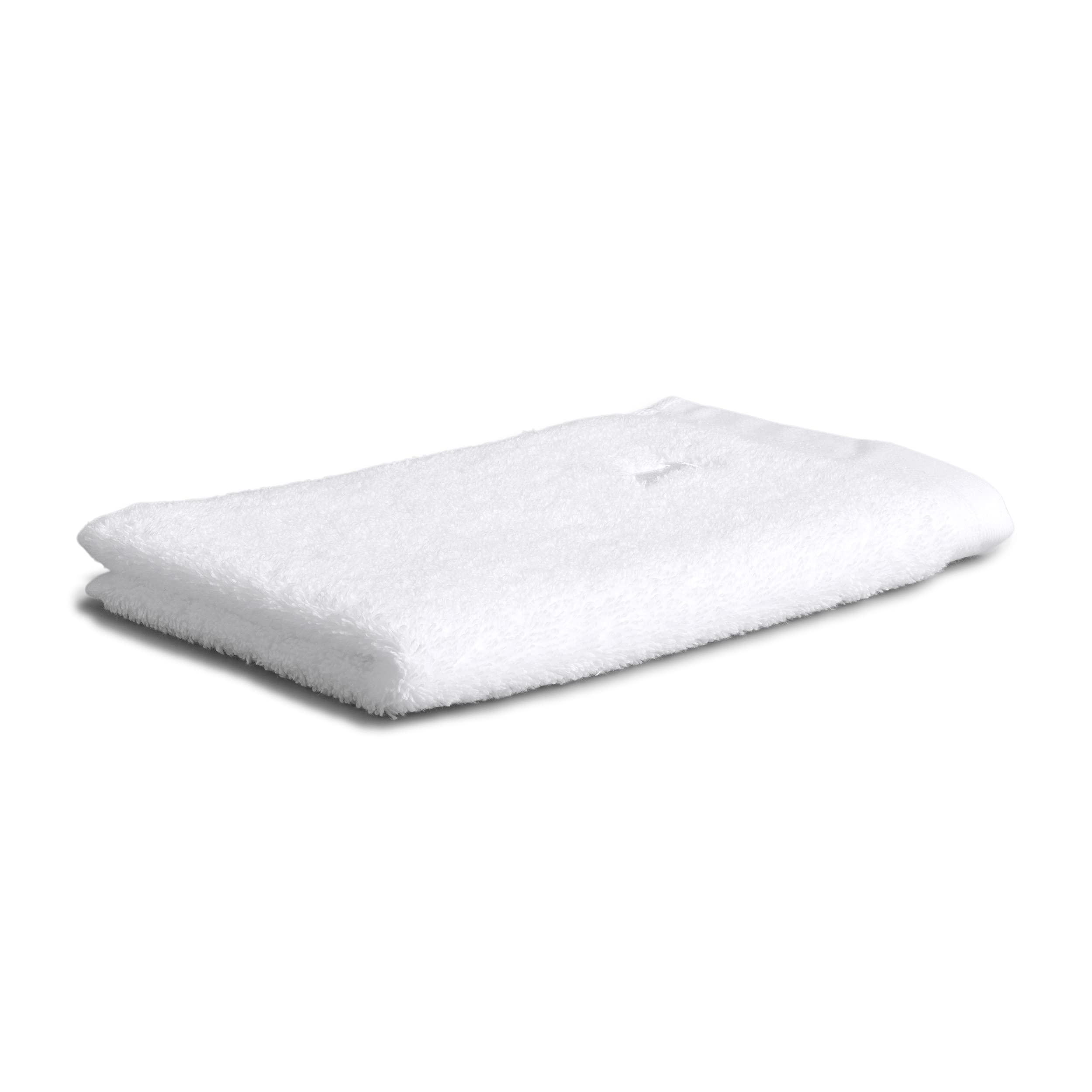 möve Superwuschel guest towel 30 x 50 cm made of 100% cotton, snow