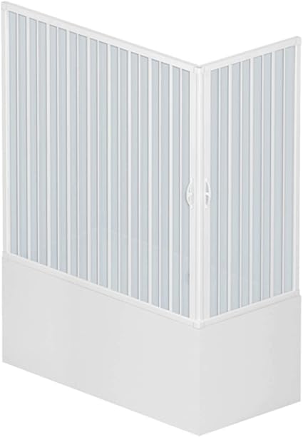 Pare Baignoire Douche En Plastique Pvc Mod Nadia 70x170 Cm Avec Ouverture Cent Amazon Fr Bricolage