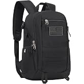 ArcEnCiel 10L/20L Mini X-Small Tactical Backpack MOLLE Daypack Gear Pack Camping Bag with Patch