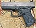 Tractiongrips Rubber Grip Tape Overlay for Glock 42 Pistols
