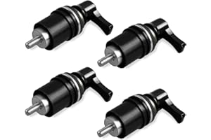 HARVARDS CHROME Quick Released Mounting Spools Fit for Indian Chief, Chieftain, Roadmaster, Challenger Trunk Tour Pak & Sissybar 2014-2024 (Mounting Spool)