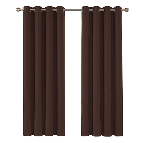 Deconovo Home Decorative Curtains Thermal Insulated Blackout