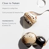 Heritage Store Palma Christi Castor Oil Hexane-Free 2 oz Hair Skin Brows Lashes view 3
