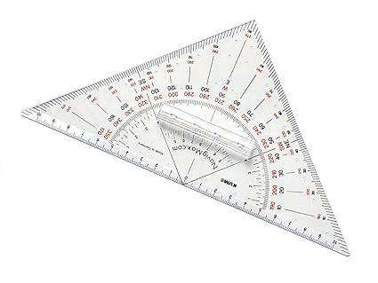 Kursdreieck 9800N Navigation von Navigmax, 22cm