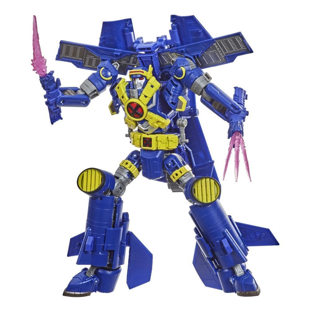 Transformers Generations – Collaborative: Marvel Comics X-Men Mash-Up, Ultimate X-Spanse – Ages 8 and Up, 21.5-cm Leader Class, F0484
