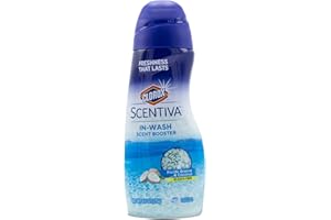 Clorox Scentiva Scent Booster Beads Laundry Freshener | In-Wash Laundry Scent Booster Beads for Fresh Clothes and Linens, Pacific Breeze and Coconut Scent 9.7 Fluid Ounces