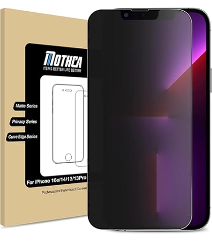 Mothca 2 Pack Matte Glass Screen Protector For Iphone 16 Pro [6.3 Inch] 2 Pack - View #9