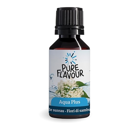 Aqua Plus Fleur De Sureau Arôme Savoureux Pour Leau Sans Sucre Sans Calories Boire Sainement
