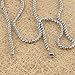ATAZUA Eosing Silver Joker Clown Skull Biker Punk Mens Stainless Steel Necklace + Rolo Chain
