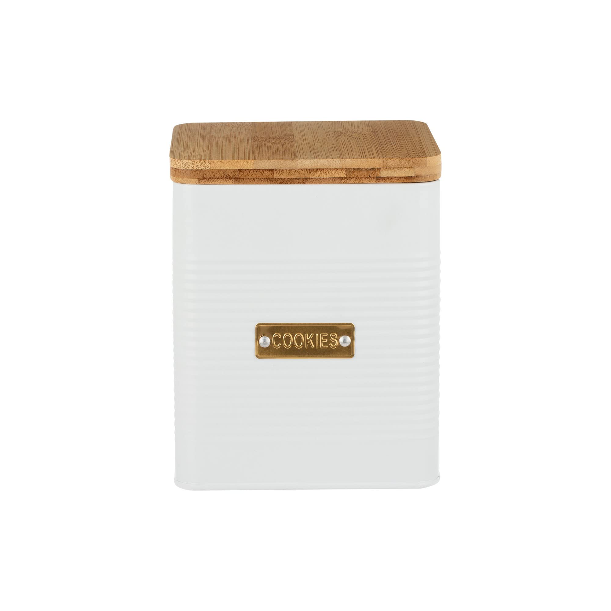 Typhoon Otto Square White Cookie Storage Canister