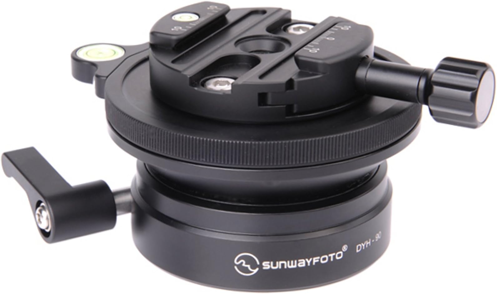 SunwayFoto DYH-90i Leveling Base with DDY-64iL Discal Clamp