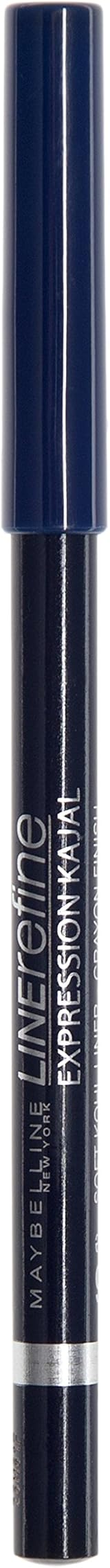 Maybelline Expression Kajal Eyeliner 36 Blue Dermatologist-Tested Smudgeable view 1