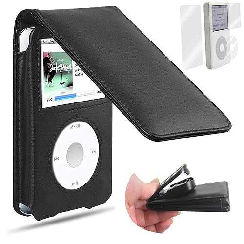 Leather Protective Shell Case Cover for Apple iPod Classic 6th 7th