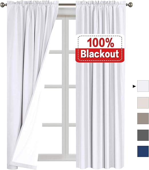 Amazon Com Flamingo P 100 Blackout Curtains Waterproof Fabric