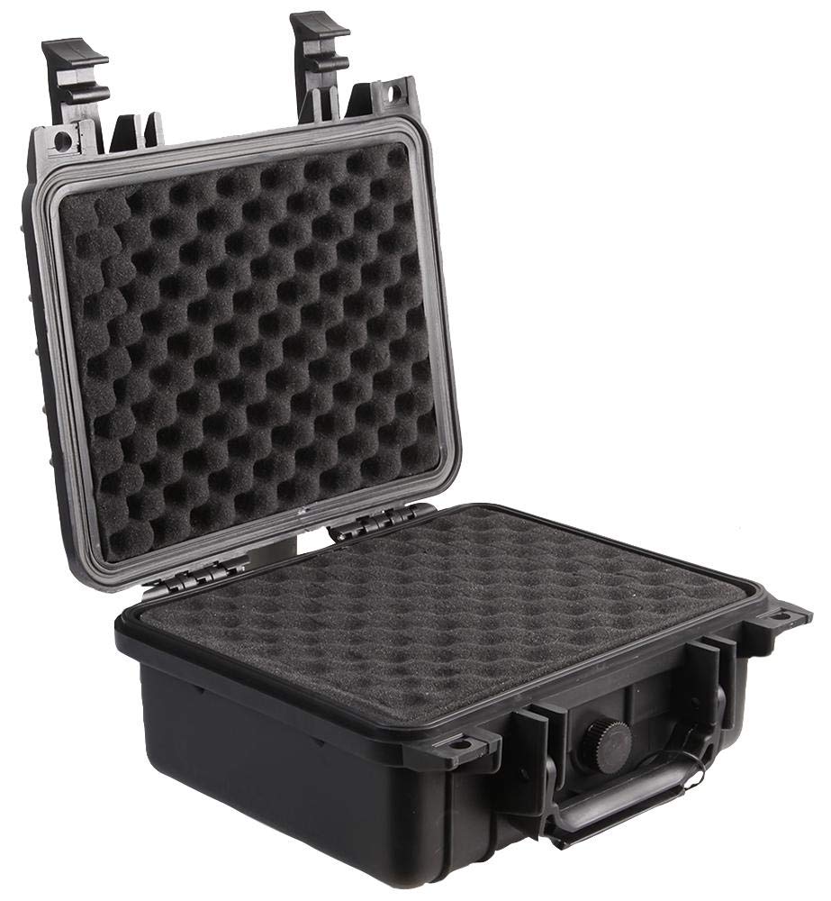 DURATOOL D03132 Black Water Resistant Case with Foam Insert - 246mm x 270mm x 124mm