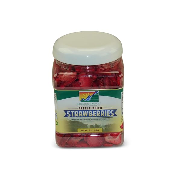 MOTHER EARTH PRODUCTS FREEZE DRIED STRAWBERRIES, 2 OZ