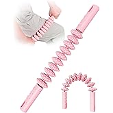 Muscle Roller Stick with Trigger Points - Bendable Body Massage Stick to Help Legs, Back, Neck Recovery, Relief Muscle Soreness, Cramping and Tightness